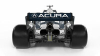 Nové logo Acury na zadním křídle AlphaTauri AT02