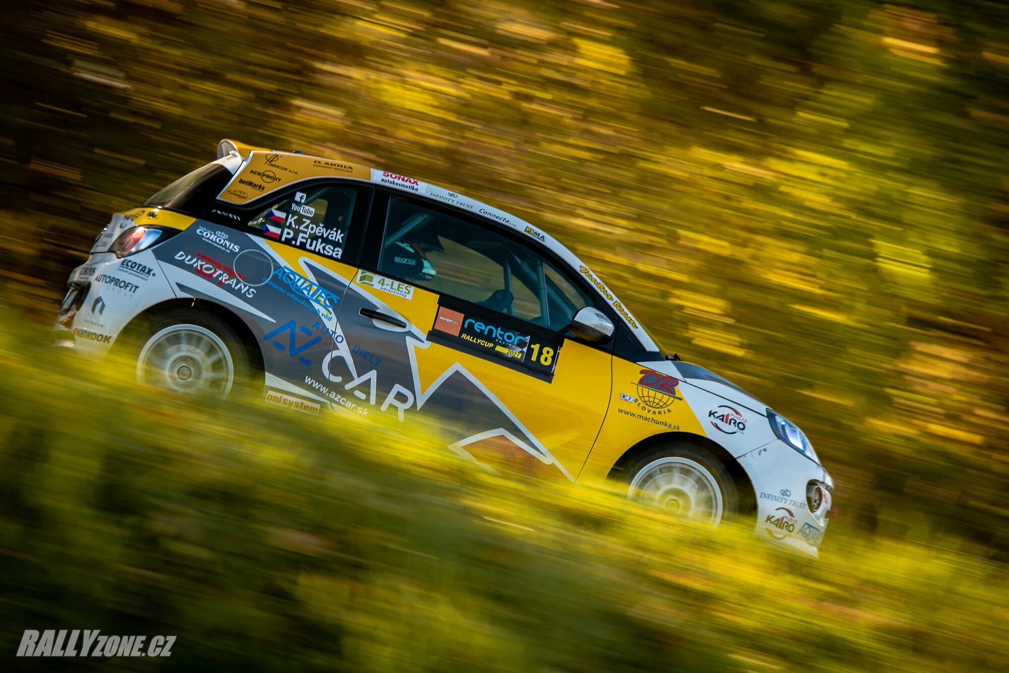 Rentor RallyCup Kopřivnice - říjen