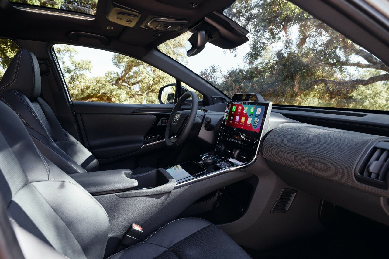 Toyota bZ4X evokuje v kabině atmosféru obývacího pokoje