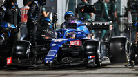 Fernando Alonso v závodě v Kataru