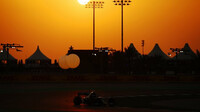 Lewis Hamilton v závodě v Kataru