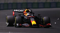 Max Verstappen v závodě v Saúdské Arábii