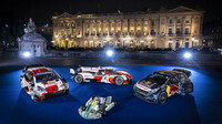 Mistrovské vozy před galavečer FIA v Paříži