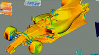 Počítačová dynamika tekutin (CFD) na voze Aston Martinu