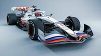 Koncept monopostu Haas pro sezónu 2022