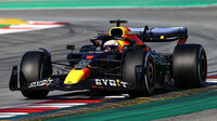 Max Verstappen testuje první den v Barceloně