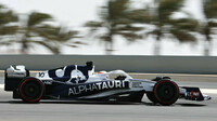 Pierre Gasly třetí den při testech v Bahrajnu