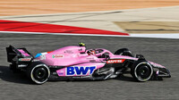 Esteban Ocon v sobotním tréninku v Bahrajnu