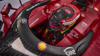 Carlos Sainz v kvalifikaci v Bahrajnu