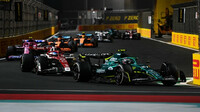 Nico Hülkenberg a Valtteri Bottas v závodě v Saúdské Arábii