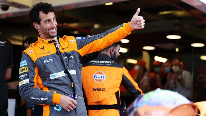 Daniel Ricciardo před závodem v Melbourne
