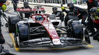 Valtteri Bottas v závodě v Miami