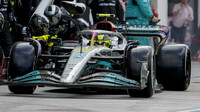 Lewis Hamilton v závodě v Miami