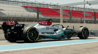 Mercedes během testu v Paul Ricard před GP Španělska