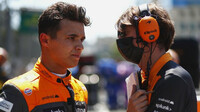 Lando Norris před závodem v Ázerbájdžánu