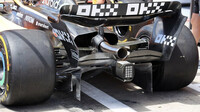 Zadní křídlo a difuzor McLarenu
