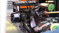 Zadní část McLarenu MCL36
