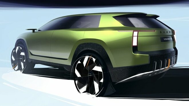 Škoda Vision 7S, koncept mohutného SUV se zcela novým designem