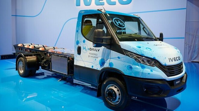 Iveco a Hyundai představily prototyp dodávky eDaily na vodíkový pohon