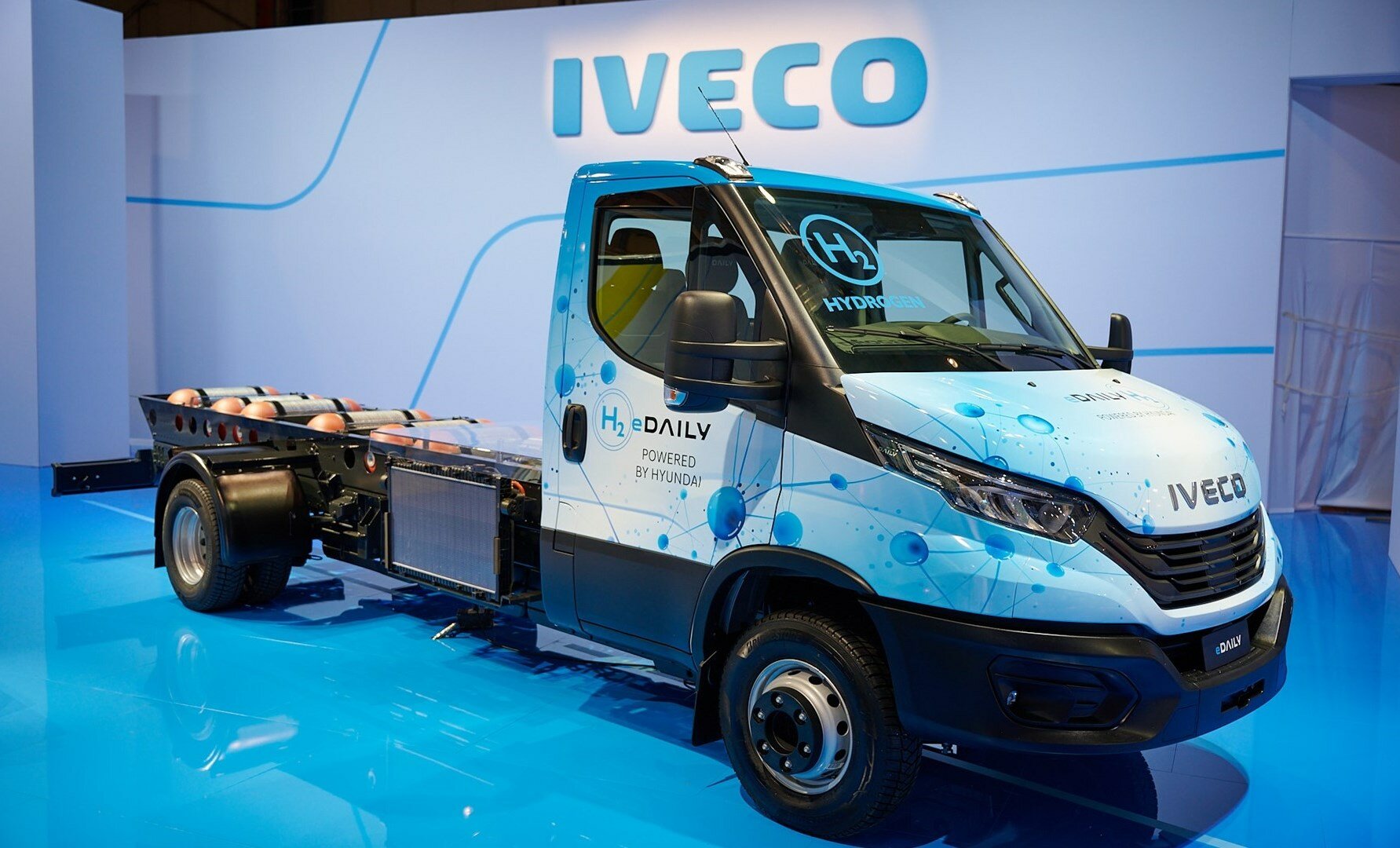 Iveco a Hyundai představily prototyp dodávky eDaily na vodíkový pohon