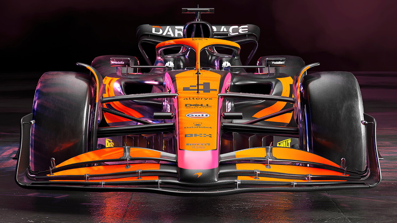 Vylepšený McLaren MCL36 v novém zbarvení pro GP Singapuru