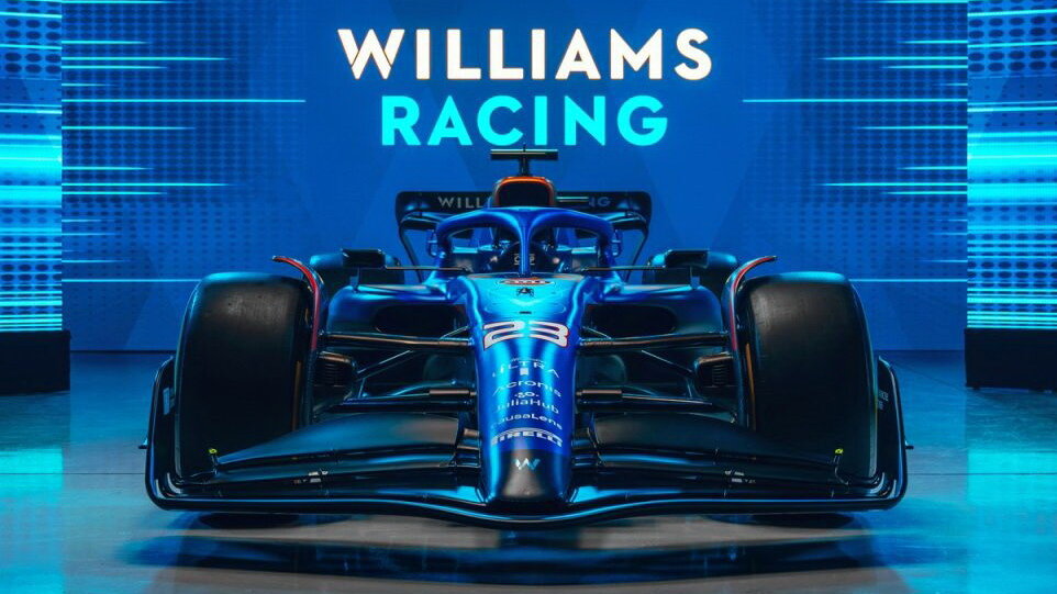 Představení nového zbarvení Williamsu pro sezónu 2023