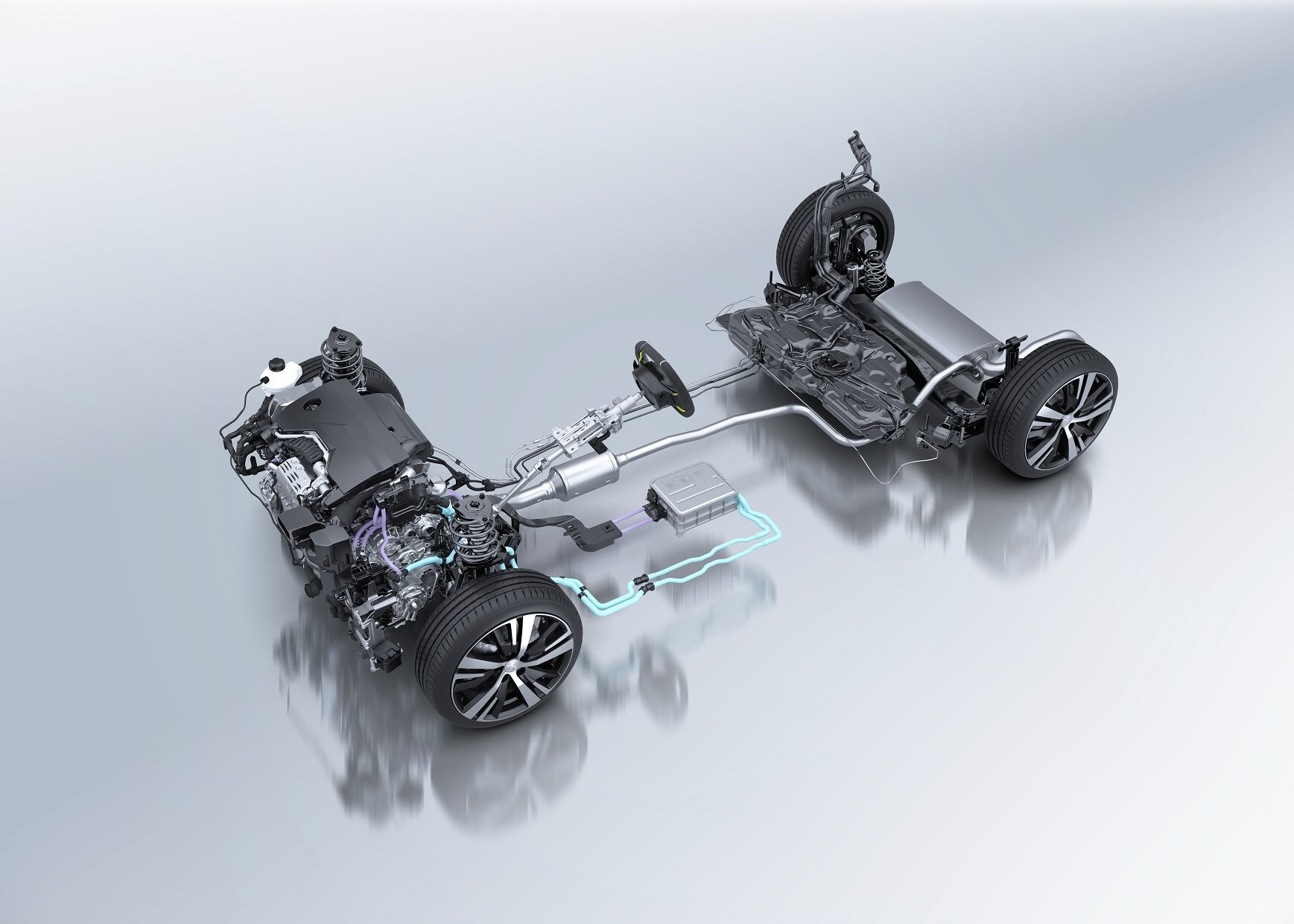 Hybridní pohon Peugeot