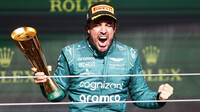 Fernando Alonso neukrývá radost za třetí místo po závodě v Brazílii