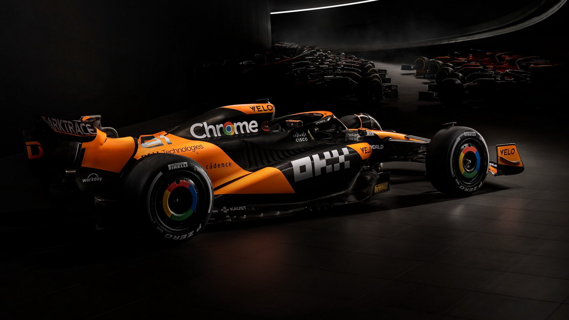 Prezentace nového zbarvení McLarenu