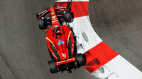 Charles Leclerc ve Velké ceně Monaka, kterou s vozem Ferrari ovládl
