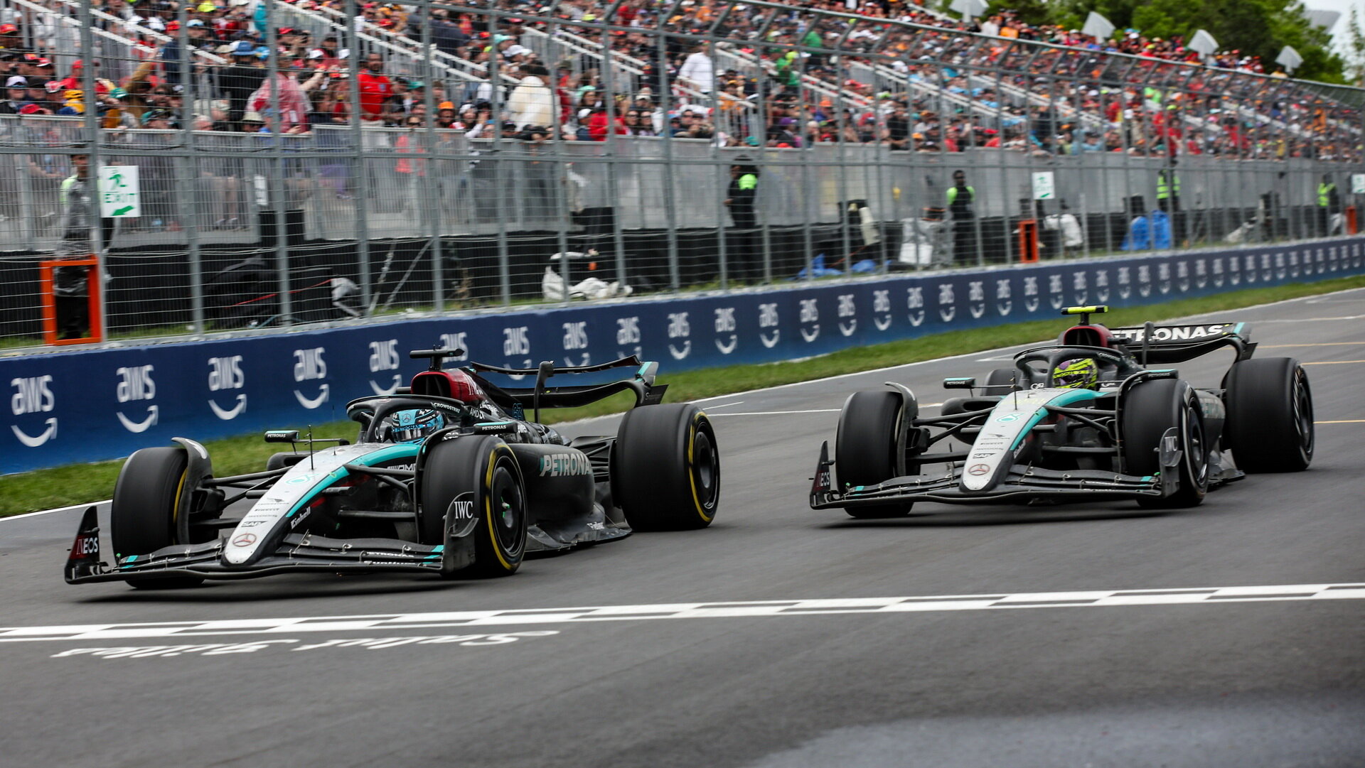 Mercedes dosáhl po nasazení nového předního křídla v posledních dvou závodech velkého pokroku